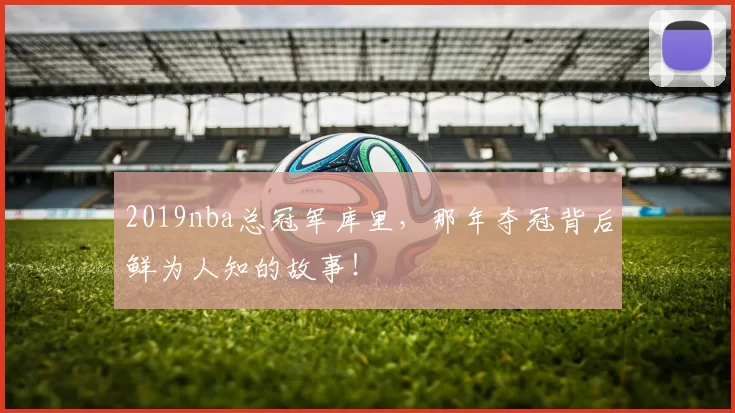 2019nba总冠军库里，那年夺冠背后鲜为人知的故事！